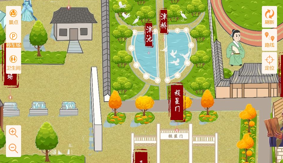 通州手绘地图景区语音讲解导览系统：智慧景区建设的基石